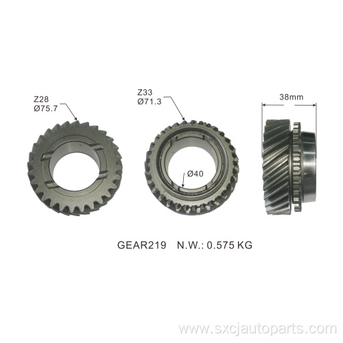 Auto parts Manual gearbox parts Transmission Gear